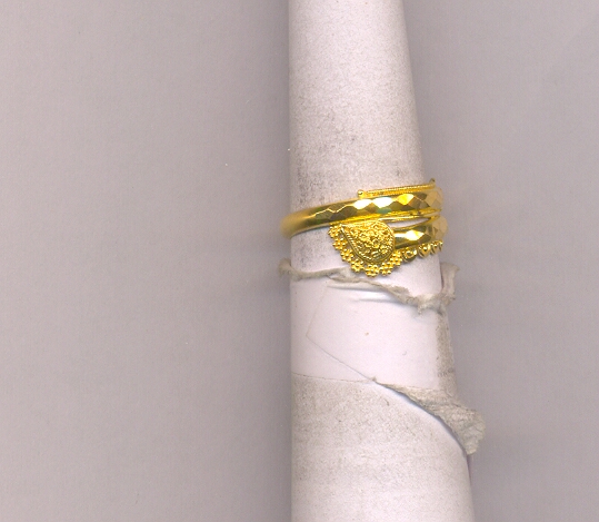 GOLD RING LADIES PLAIN GENERAL