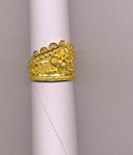 GOLD RING LADIES PLAIN GENERAL