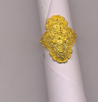 GOLD RING LADIES PLAIN GENERAL