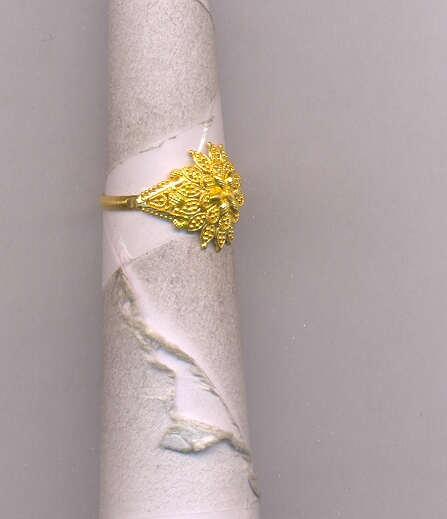 GOLD RING LADIES PLAIN GENERAL