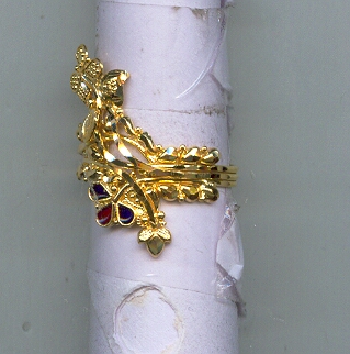 GOLD RING LADIES PLAIN GENERAL