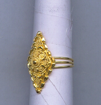 GOLD RING LADIES PLAIN GENERAL