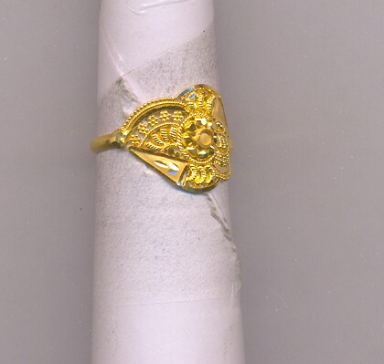 GOLD RING LADIES PLAIN GENERAL