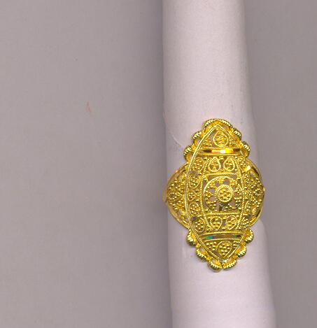 GOLD RING LADIES PLAIN GENERAL