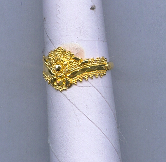 GOLD RING LADIES PLAIN GENERAL
