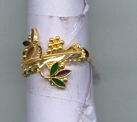GOLD RING LADIES PLAIN GENERAL
