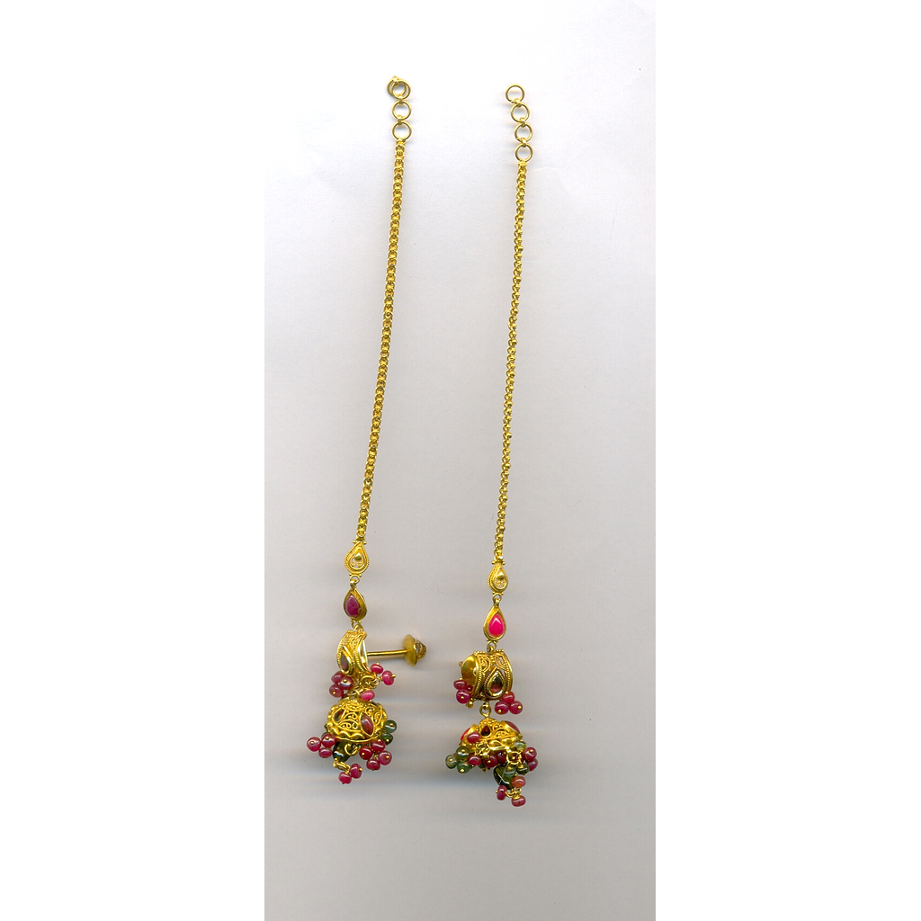 GOLD HANGING ANTIQUE FANCY