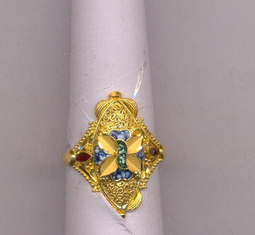 GOLD RING LADIES PLAIN GENERAL