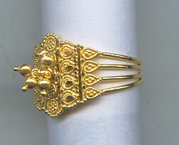 GOLD RING LADIES PLAIN GENERAL