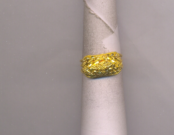 GOLD RING LADIES PLAIN GENERAL