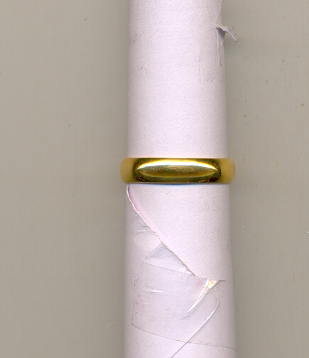 GOLD RING LADIES PLAIN GENERAL