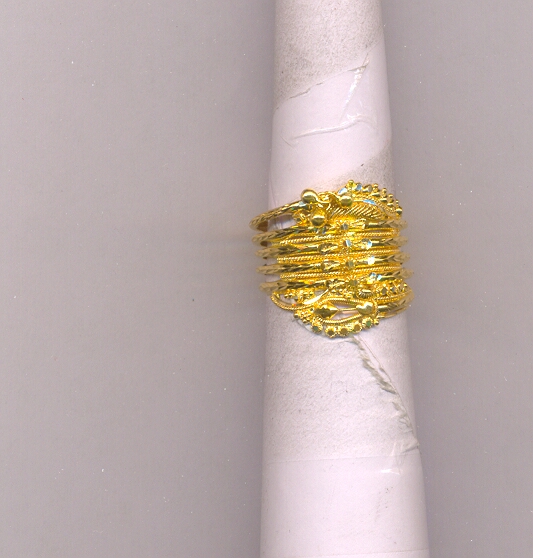 GOLD RING LADIES PLAIN GENERAL