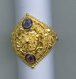 GOLD RING LADIES PLAIN GENERAL