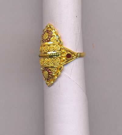 GOLD RING LADIES PLAIN GENERAL