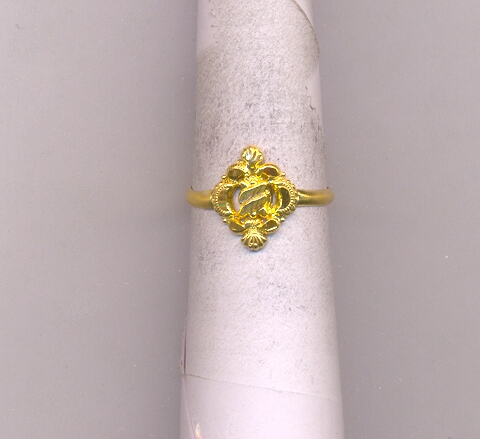 GOLD RING LADIES PLAIN GENERAL