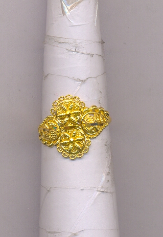 GOLD RING LADIES PLAIN GENERAL