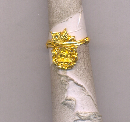 GOLD RING LADIES PLAIN GENERAL