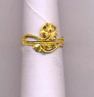 GOLD RING LADIES PLAIN GENERAL