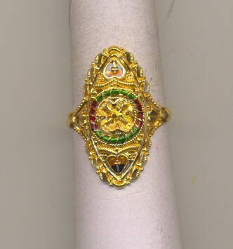 GOLD RING LADIES PLAIN GENERAL