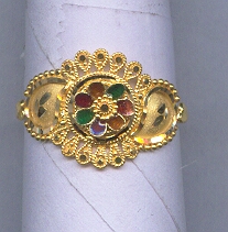 GOLD RING LADIES PLAIN GENERAL