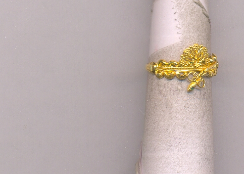 GOLD RING LADIES PLAIN GENERAL