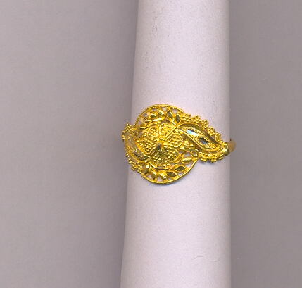 GOLD RING LADIES PLAIN GENERAL