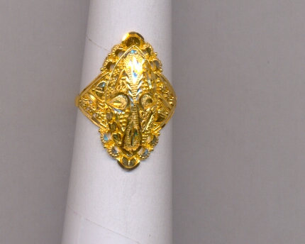 GOLD RING LADIES PLAIN GENERAL