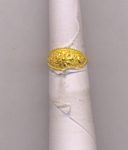 GOLD RING LADIES PLAIN GENERAL