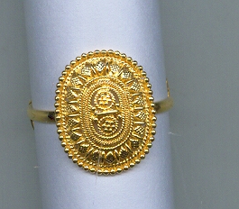 GOLD RING LADIES PLAIN GENERAL