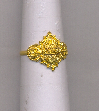GOLD RING LADIES PLAIN GENERAL