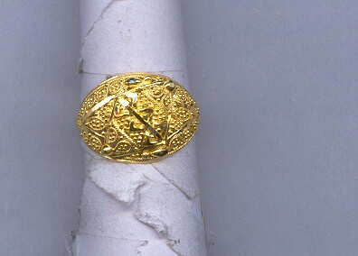 GOLD RING LADIES PLAIN GENERAL