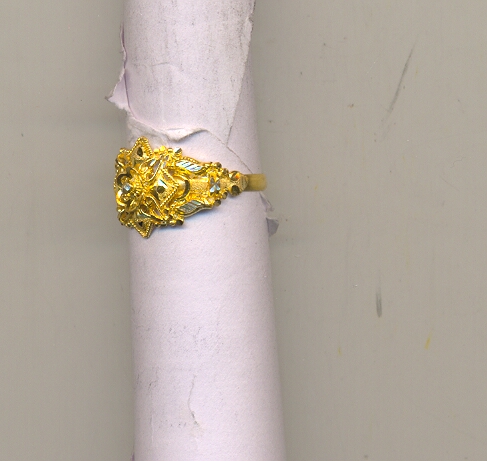 GOLD RING LADIES PLAIN GENERAL