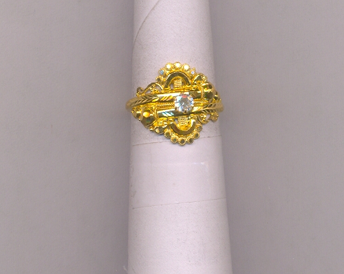GOLD RING LADIES PLAIN GENERAL