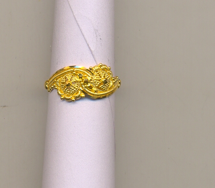 GOLD RING LADIES PLAIN GENERAL