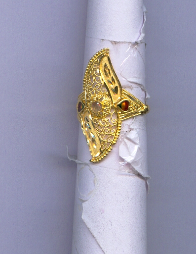 GOLD RING LADIES PLAIN GENERAL