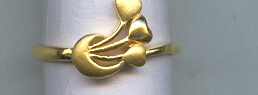 GOLD RING LADIES PLAIN GENERAL