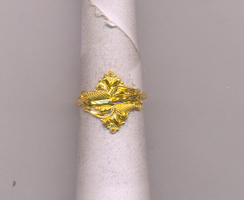 GOLD RING LADIES PLAIN GENERAL