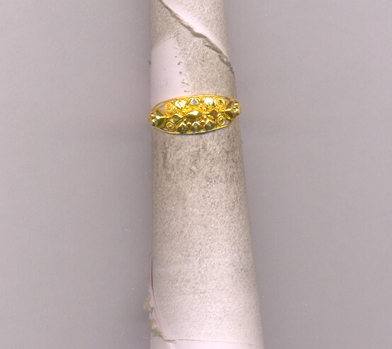 GOLD RING LADIES PLAIN GENERAL