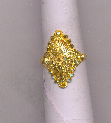 GOLD RING LADIES PLAIN GENERAL