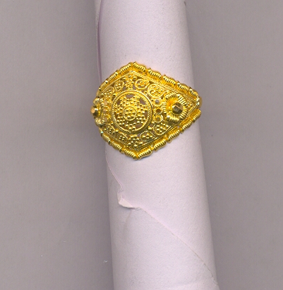 GOLD RING LADIES PLAIN GENERAL