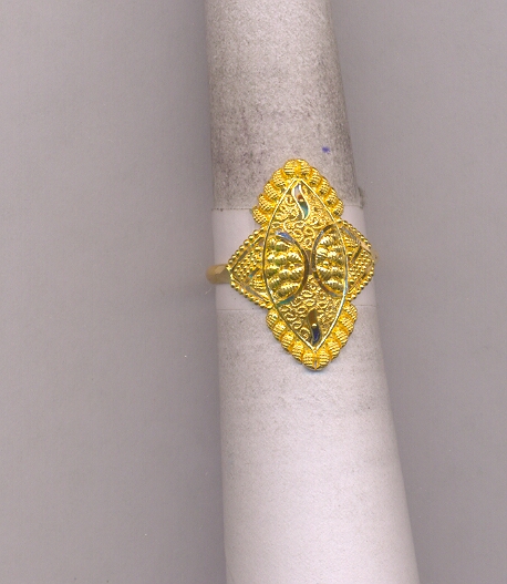 GOLD RING LADIES PLAIN GENERAL