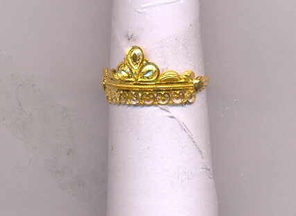 GOLD RING LADIES PLAIN GENERAL