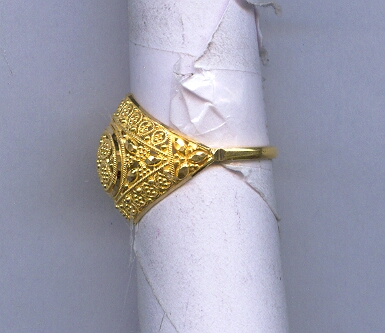 GOLD RING LADIES PLAIN GENERAL