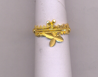 GOLD RING LADIES PLAIN GENERAL