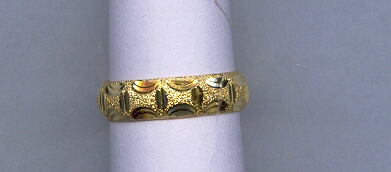GOLD RING LADIES PLAIN GENERAL