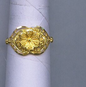 GOLD RING LADIES PLAIN GENERAL