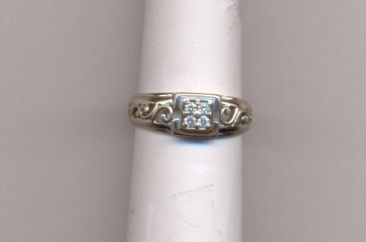 PLATINUM RING GENTS
