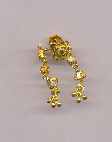 GOLD EARHANGING