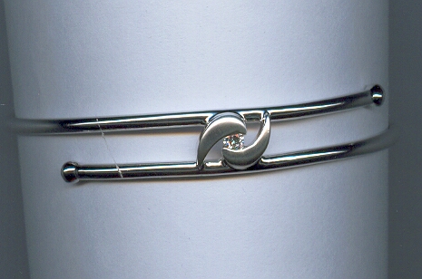 PLATINUM BANGLE