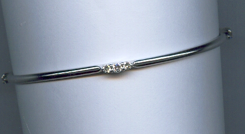 PLATINUM BANGLE